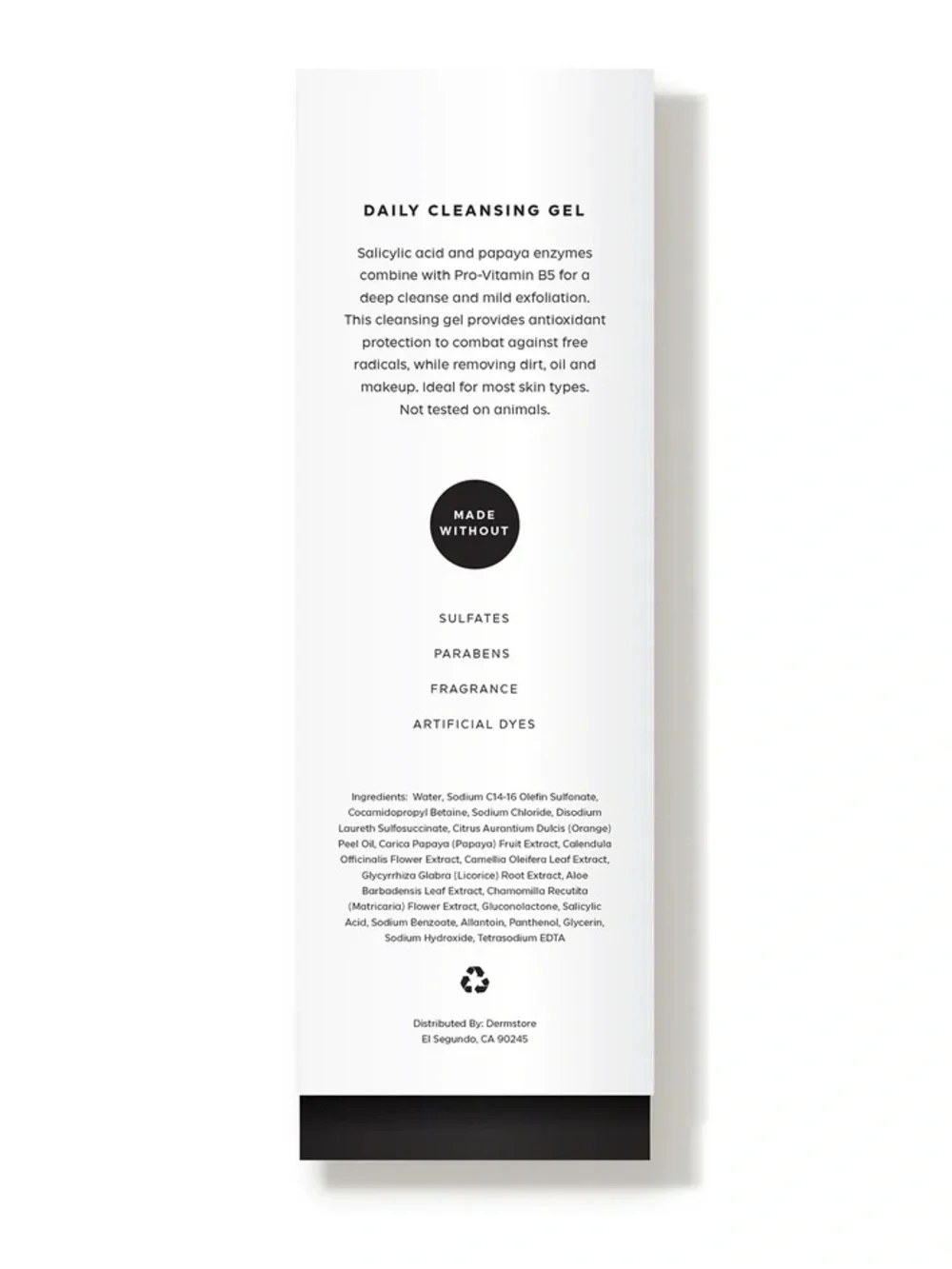 ✨ Dermstore Daily Cleansing Gel | Salicylic Acid + Papaya Enzymes | BNIB 🎀